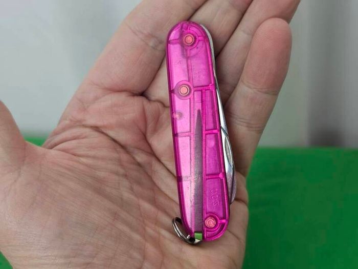 My first Victorinox Swiss Army Knife Childrens edition 84mm model for Whittling