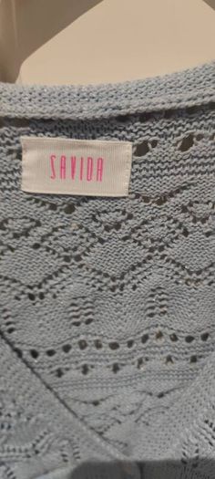 savida crochet cardigan blue