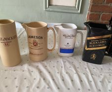 Vintage pub pitcher memorabilia