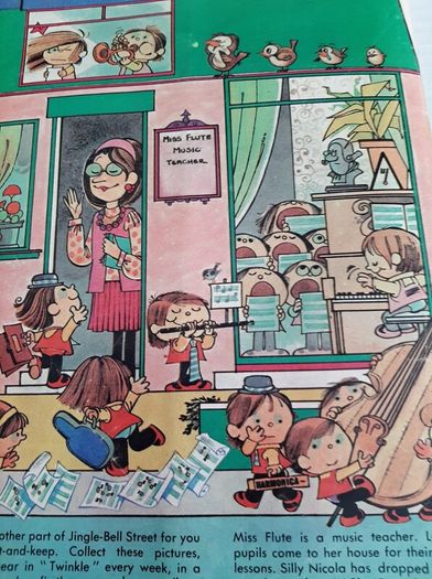 vintage twinkle comic January 1982