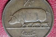 Ireland 1935 1/2d Half Penny coin