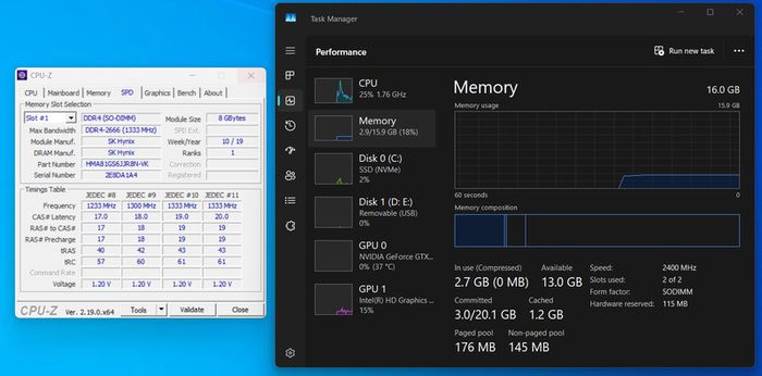 8GB DDR4 2666MHZ Sk Hynix Laptop Ram