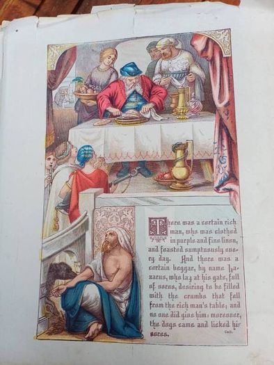 1880s Rare Catholic Bible