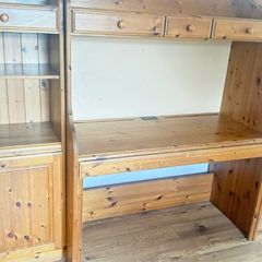 pine desk