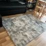rug new grey puff Image 2