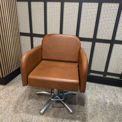 Luca Rossini Adjustable Brown Opera Salon Chair