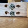 Wooden dining table with 2 chairs - FREE Image 4