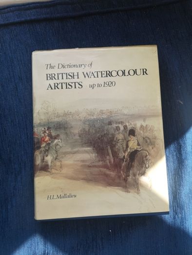 the dictionary of British watercolor artists up to 1920