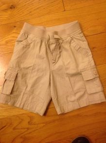 BNWOT Cream Shorts Age 4