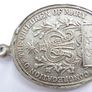 Large Vintage Hallmarked Sterling Silver Miraculous Medal - Congregation of the Children of Mary 10,72g Image 5