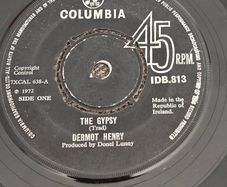 Dermot Henry, The Gypsy 7" , Irish Fold Trad