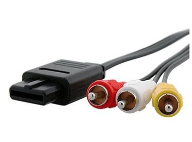 SNES AV Cable Composite Cable N 64 Gamecube