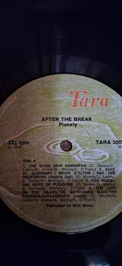 Planxty - After The Break - LP - Irish Music - Tara Records - 1979