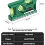 Mini Level Gauge High-precision Horizontal Vertical Measure Metric Ruler Protractor Home Portable Magnetic Pocket Level Gauge Image 2