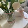 ShabbyChic High Quality Flowers with Glass display Piece and Candle Image 4