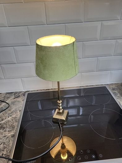 Vintage brass lamp