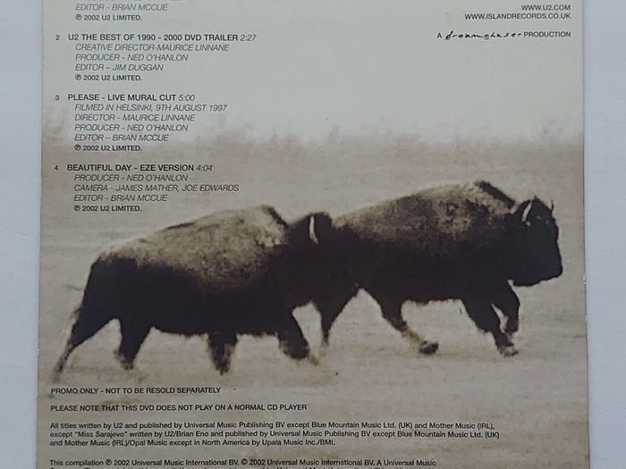 U2 - The Best Of 1990-2000 - Dvd