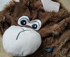 Adult Monkey Onesie Size XL