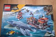 LEGO Jurassic World 77983 Mosasaurus Dinosaur Boat Attack