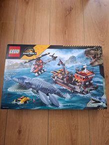 LEGO Jurassic World 77983 Mosasaurus Dinosaur Boat Attack