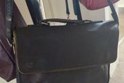 Brief Case Leather Hide Designer Case