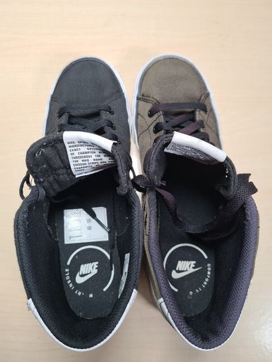 Nike Court Legacy Mid Canvas Tennis Trainers Size Uk 7 Eu 41