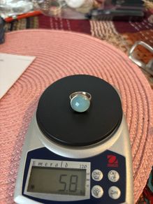 silver  ladies ring