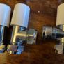 New EPH Radiator 15mm Lock shield Valves & Fittings Image 3