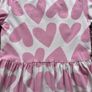 H&M Girls Heart Printed Cotton Dress 8- 10 Years Image 2