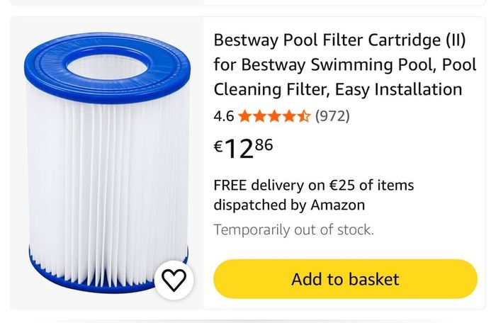 Bestway Steelpro Max 10ft pool & filter pump