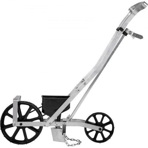 Garden Seeder, Metal Precision Garden Push Seeder With 6 Seed Plates, Walk-Behind Row Crop Planter, Manual Garden Lawn Spreader for Sowing Seeds, Backyard Agriculture for Various Seeds (FREE SHIPPING)