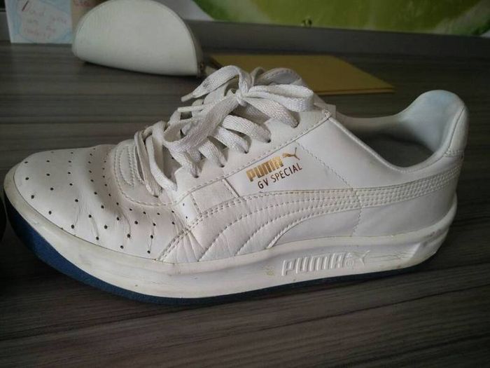 Puma GV trainers.