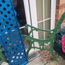 iron cast garden bench sides ends Image 4