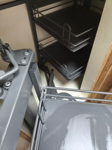 : B Q System Kitchen Corner PullOut Unit  Nearly New