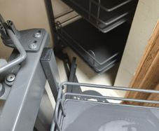 : B Q System Kitchen Corner PullOut Unit  Nearly New