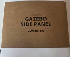 gazebo side panels