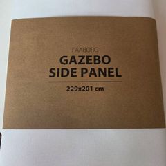 gazebo side panels