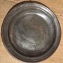 2 Antique Copper Serving Dishes Oval & Round Image 4