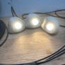 3x low voltage garden lights; 250 lumen, warm white LEDs, 12 metre cable. Image 4