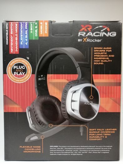 X Rocker Video Rocker Gaming Chair & XR RACING: XH4 Headset - Brand new