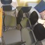 Black IKEA kitchen chairs x 6 Image 7