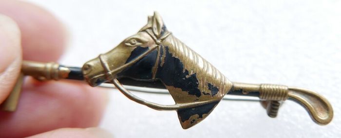 Horse Tie Bar, Vintage Brooch, Brooches in uk, Novelty Tie Bar
