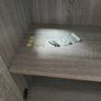 vidaXL Wall Cabinet 60x31x60 cm, Grey Sonoma Oak, Brand New / Assembled Image 3