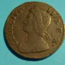 England George II  1735 Half Penny  V.Fine condition Image 2