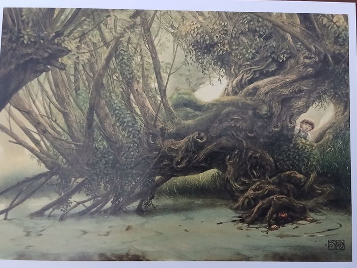 Very Rare Tolkien's Glory Lord of the Rings Postcards