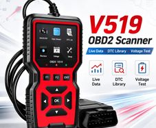 Car OBD2 Scanner Diagnostic Tool Code Reader, Car Voltage Tester Engine Fault Code Scanner Charging Tester Diagnostic Tool V519