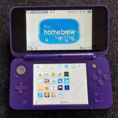New Nintendo 2DS XL Purple Modded 64GB Excellent Condition