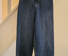 M&S Petite Wide Leg Jeans Size 8