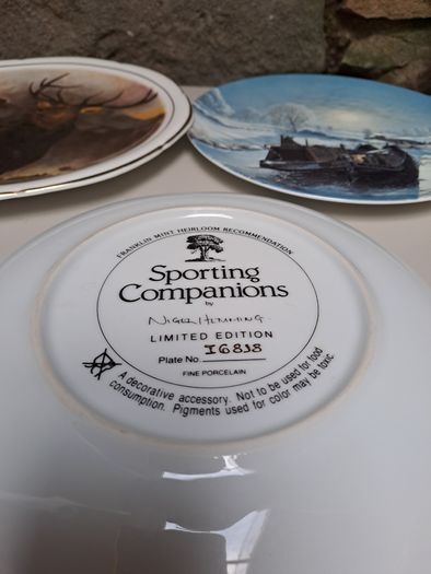 Nigel Hemming wall plate Sporting Companions