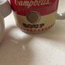 2 Vintage Campbell's Tomato and Condensed Soup Mugs - porcelain Image 4